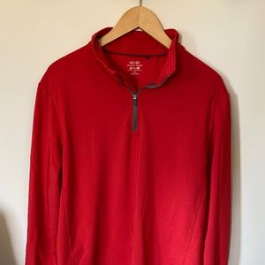Men's 1/4 zip pullover shirt